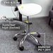 Lykke Sadelstol Comfort, vit