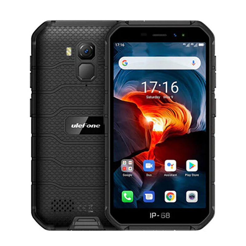 Ulefone Stöttålig mobil Armor X7 Pro, svart
