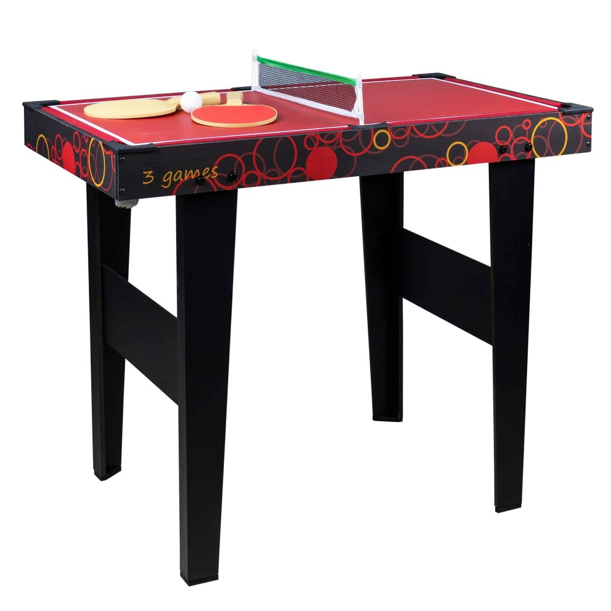 3-IN-1 Spelbord 91,5 x 50 x 73,5 cm