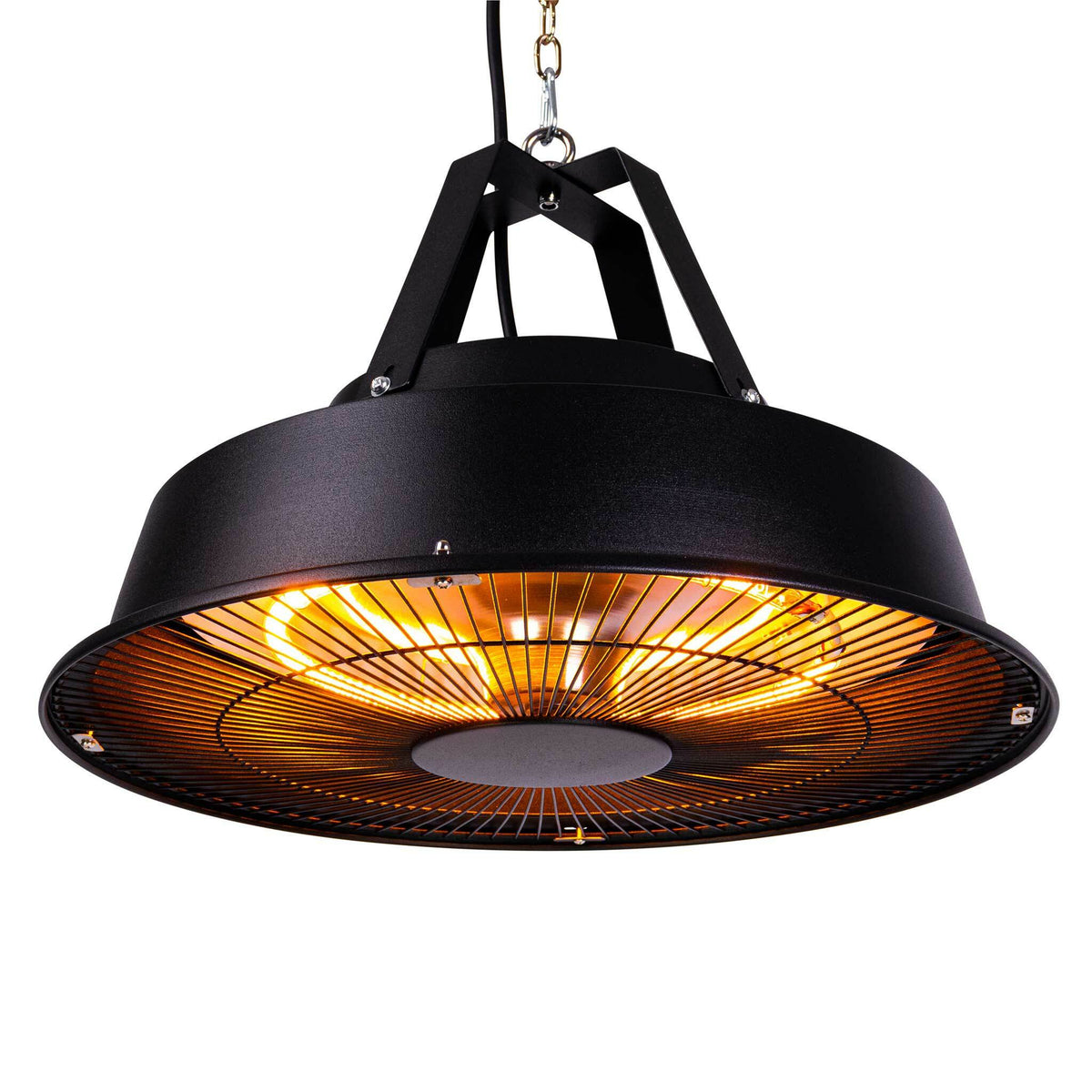Fornorth Terrassvärmare hängande 1500W, svart