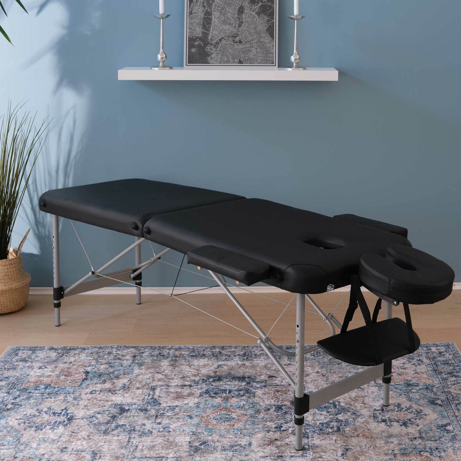 Nordcore massagebänk Core A200, svart