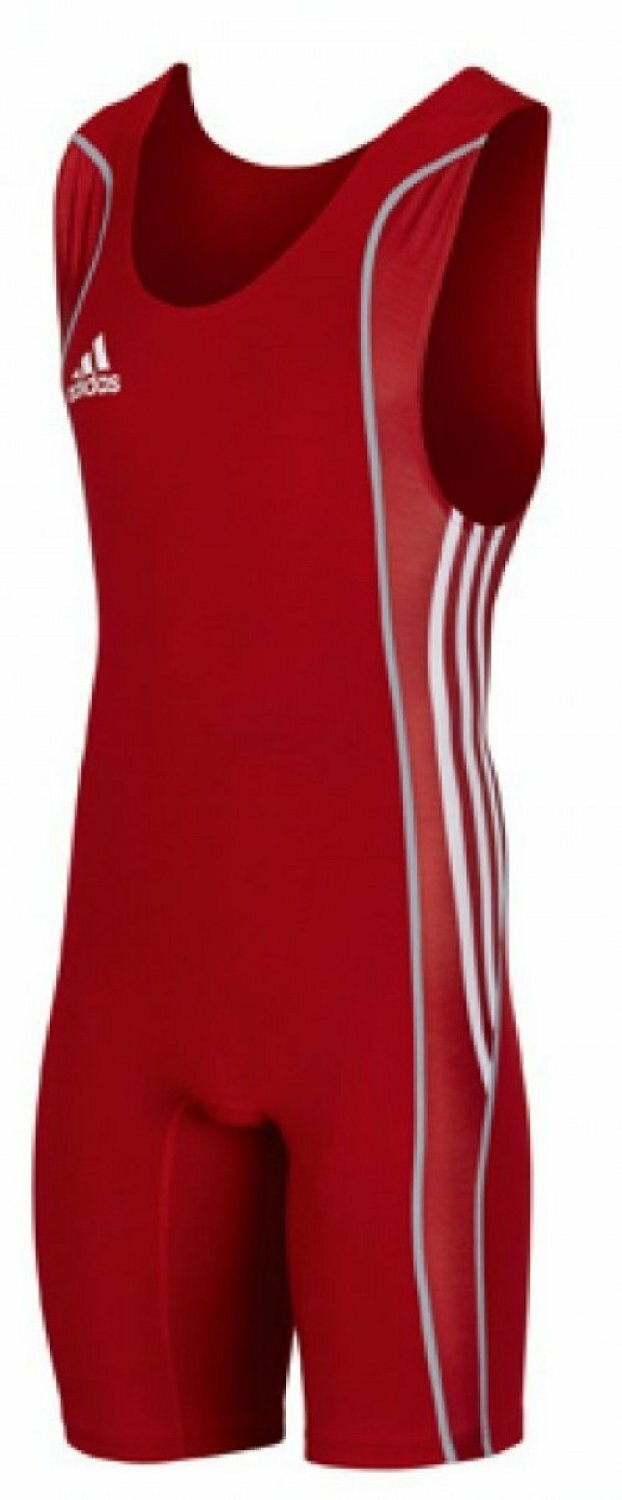 Adidas W8 brottningstrikå M, röd