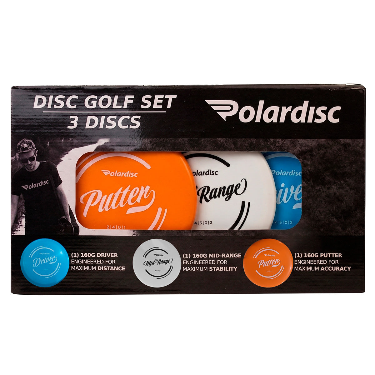 Polardisc frisbeegolf diskset