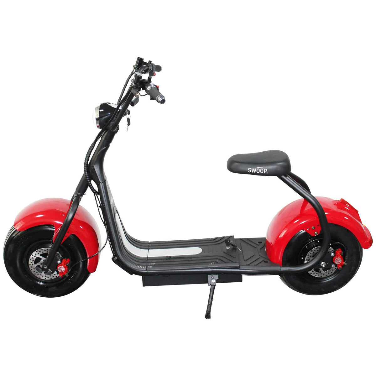 Swoop Kruiser elscooter N3, röd