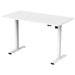 Lykke höj och sänkbart skrivbord M100, vit, 140 x 70 cm