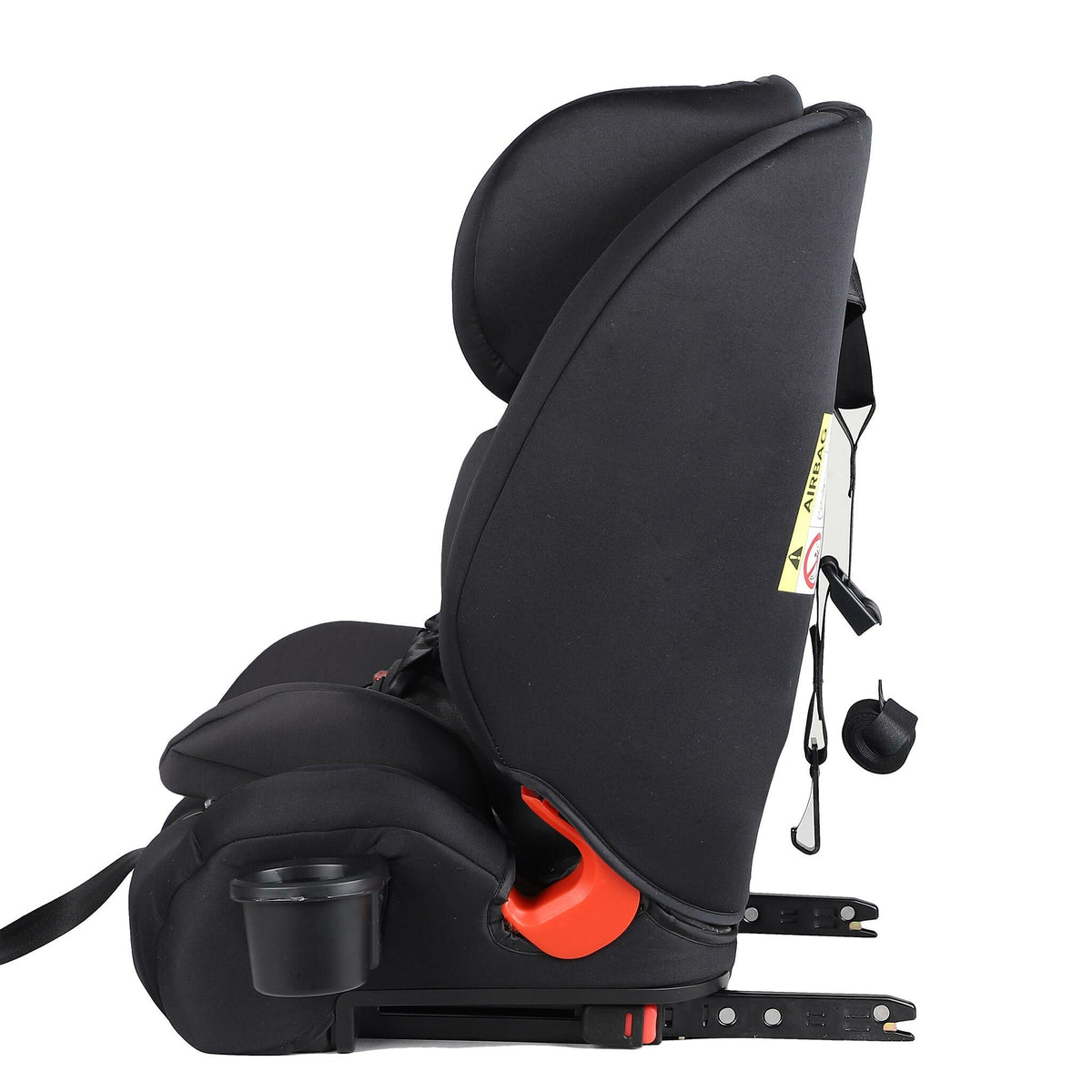 Kikid Bilbarnstol, ISOFIX, 9-36 kg, Black edition