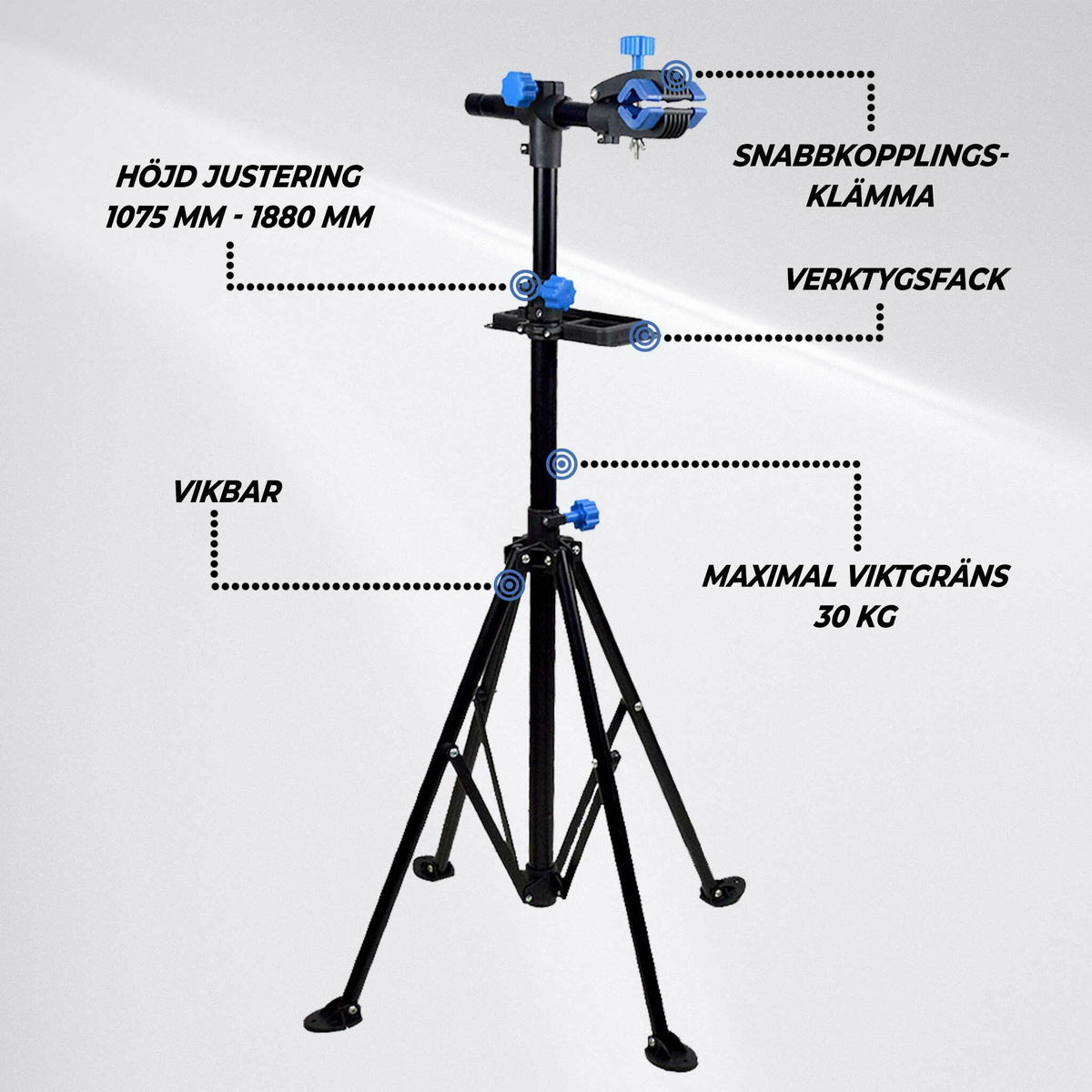 Trekker Cykelställ för reparation, Pro