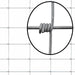 Fornorth viltstängsel 100cm (50m), Zn