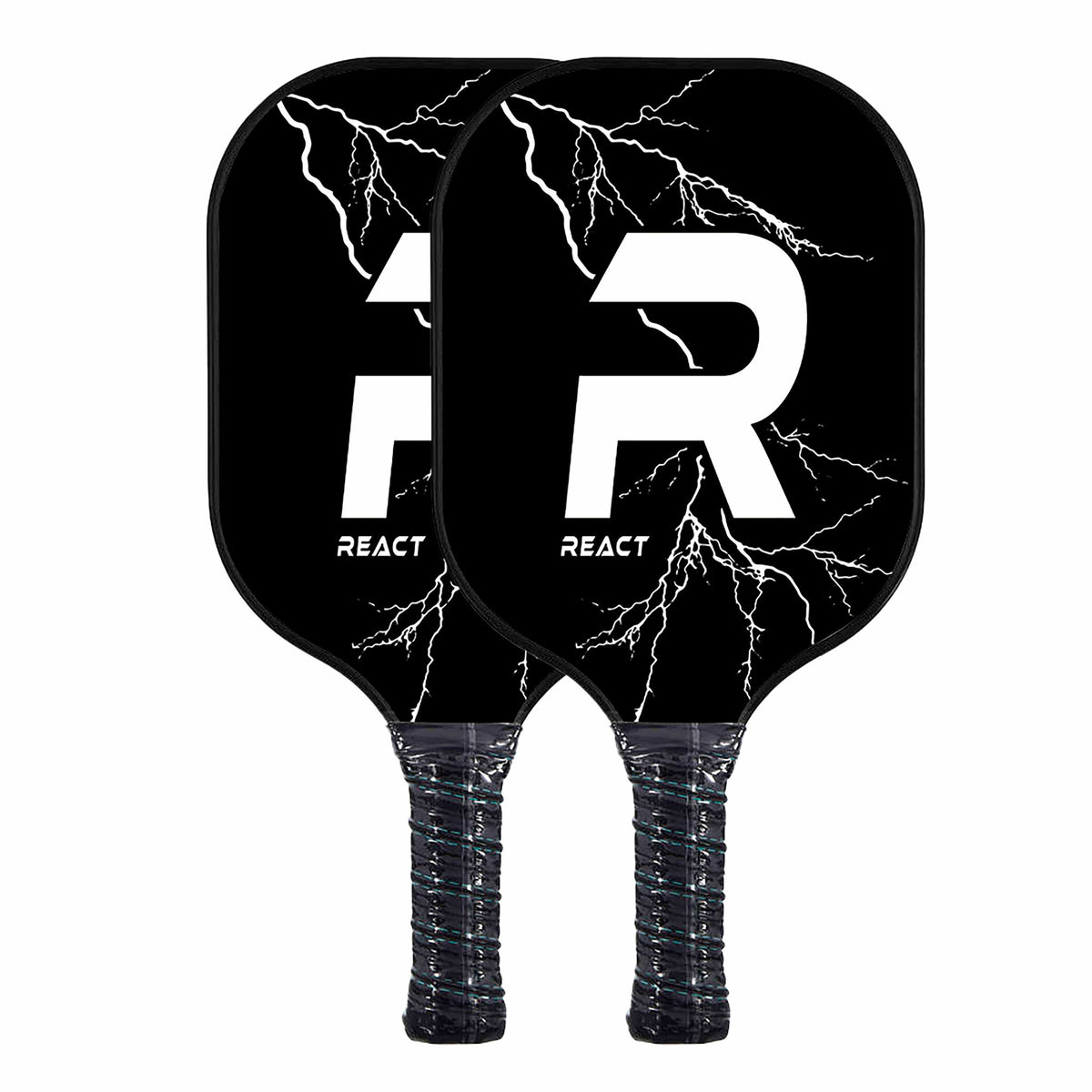 React Pickleball set, racketar och bollar