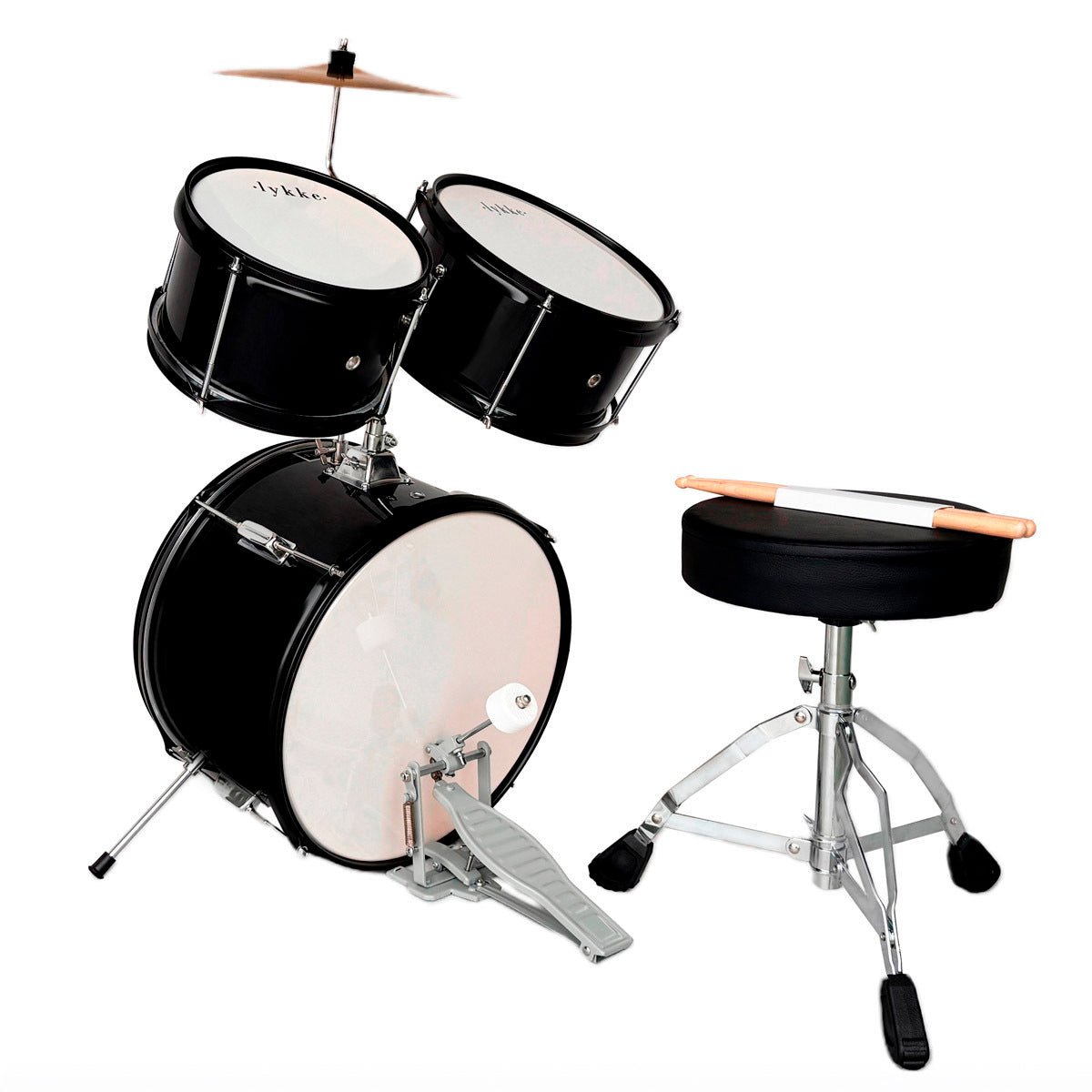 
              Lykke Trumset 3-delar för barn