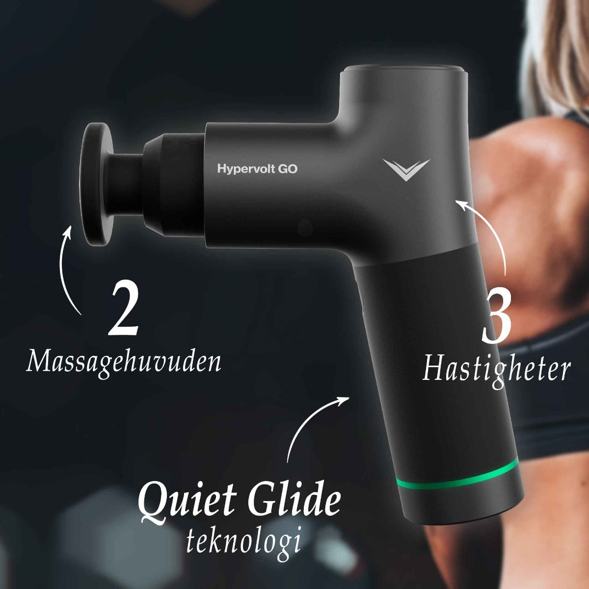Hyperice Hypervolt GO massagepistol