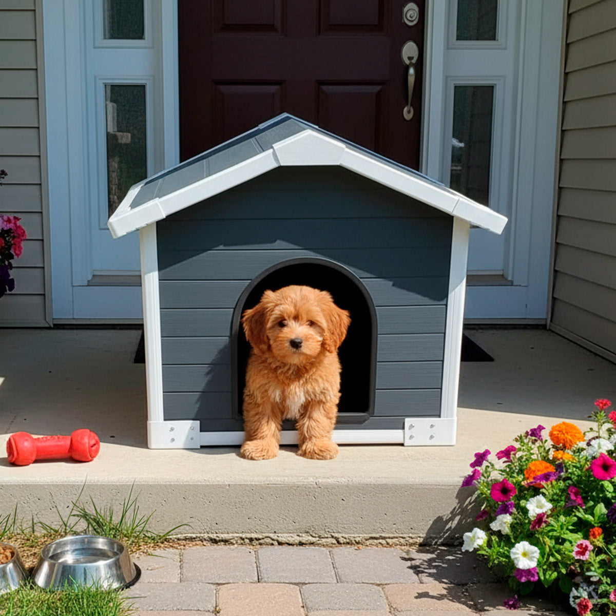 Trekker Hundkoja 94x92x81cm