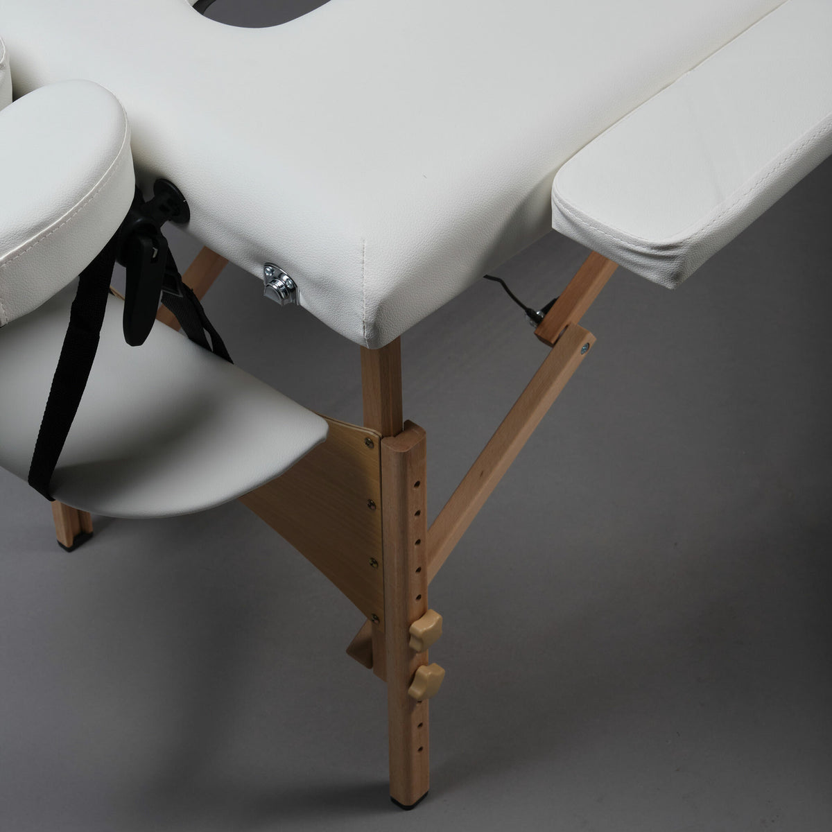 
              React massagebänk P200, vit