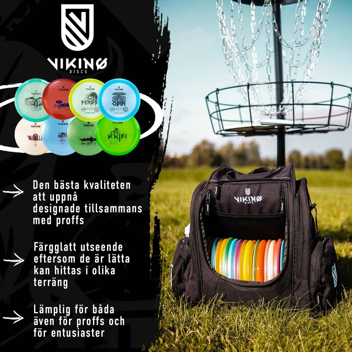 Viking Discs Tournament Set, 8 disc set