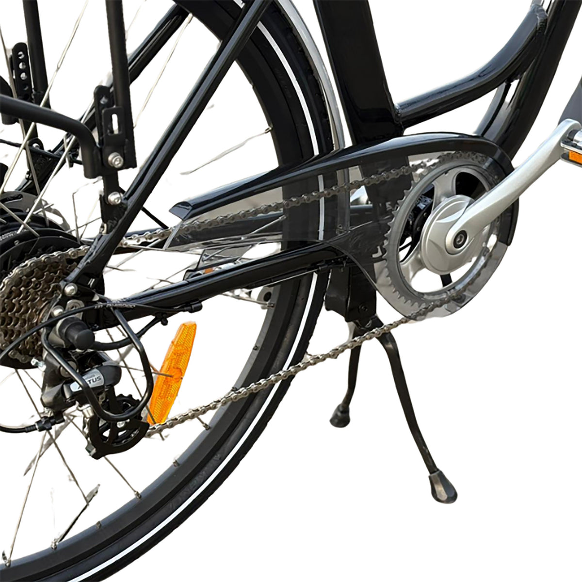 
              Swoop Elcykel för Stadskvinnor, 28&quot;, Svart