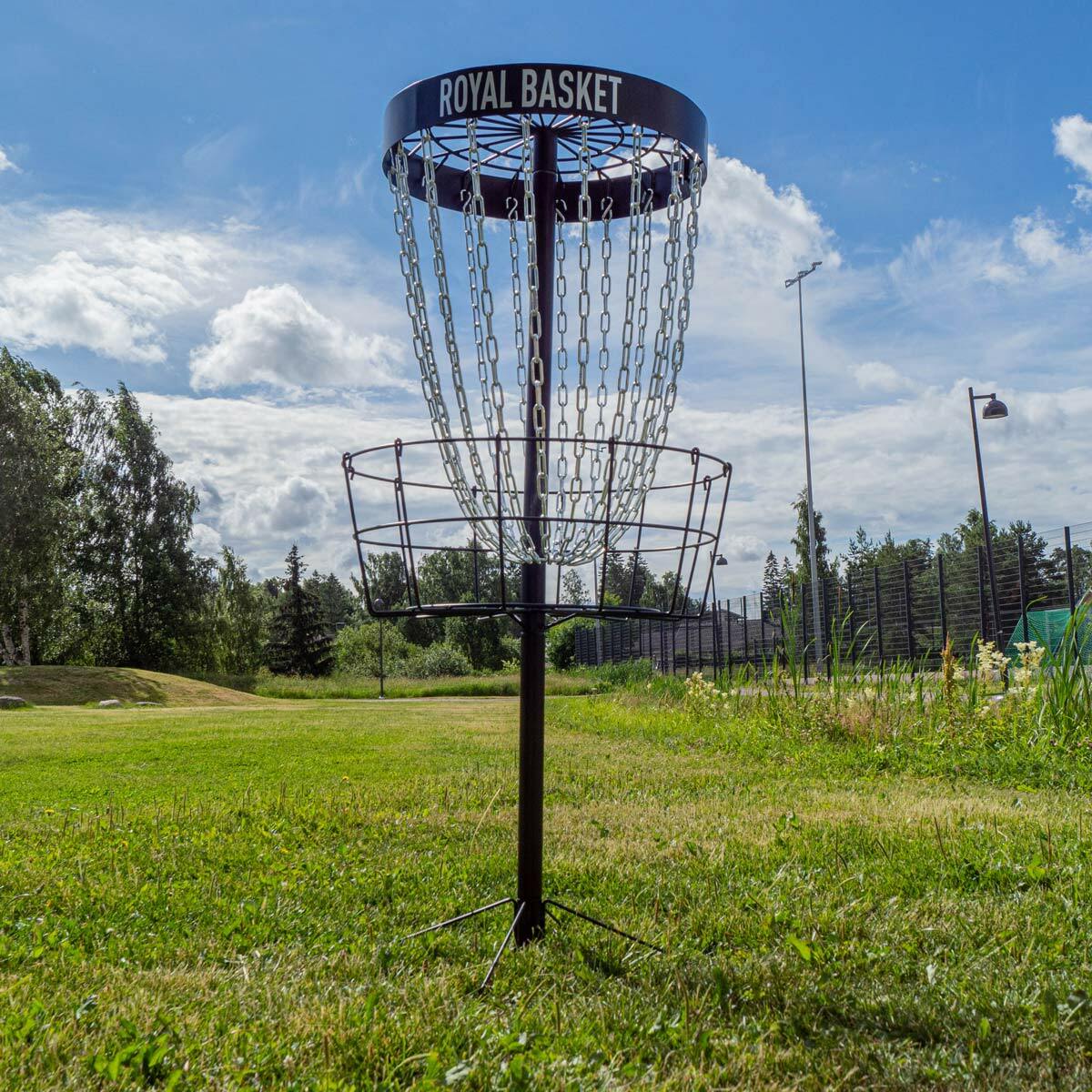 
              Viking Discs Royal Basket discgolf korg, Black edition