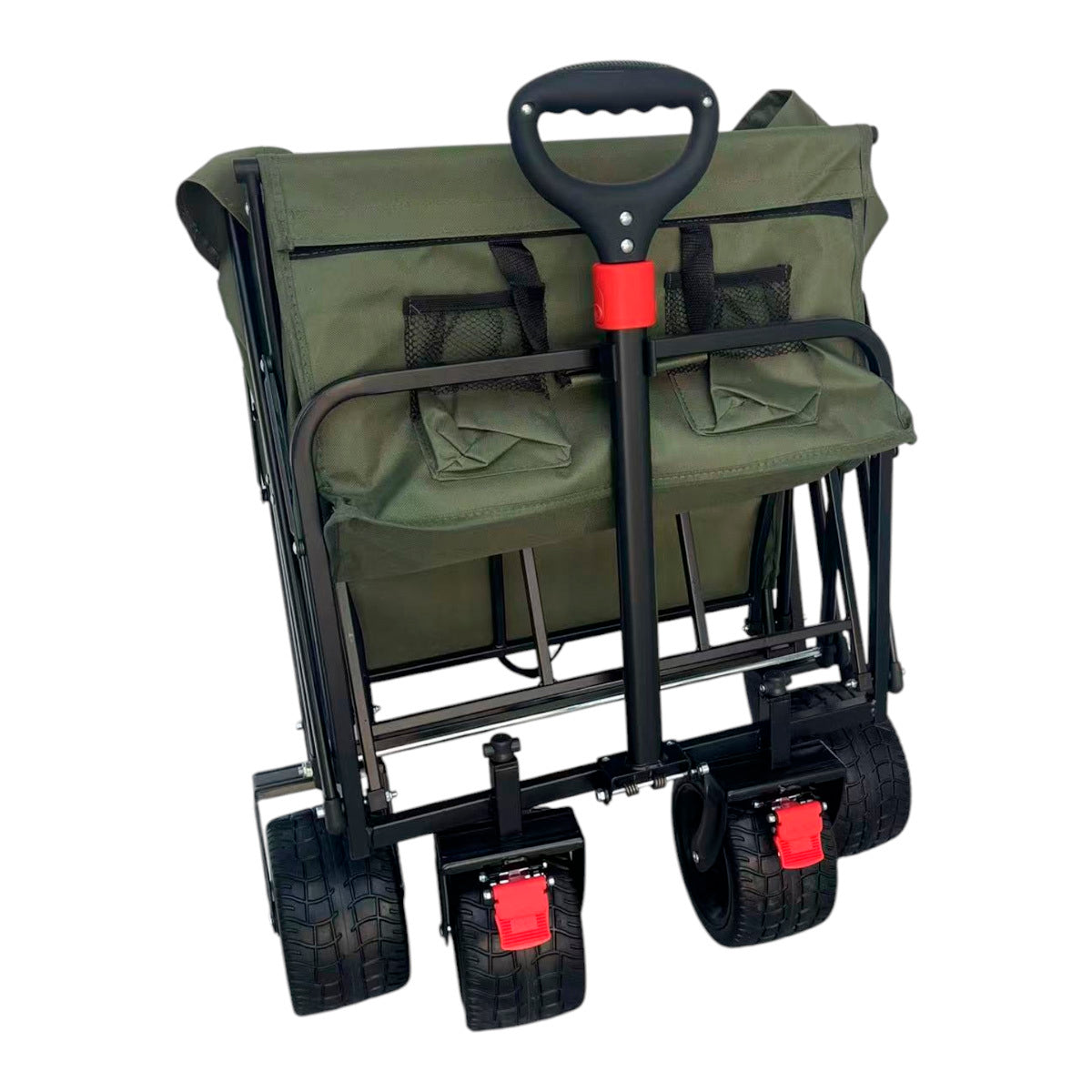 
              Fornorth Trädgårdsvagn 115x61x105cm 100kg, oliv