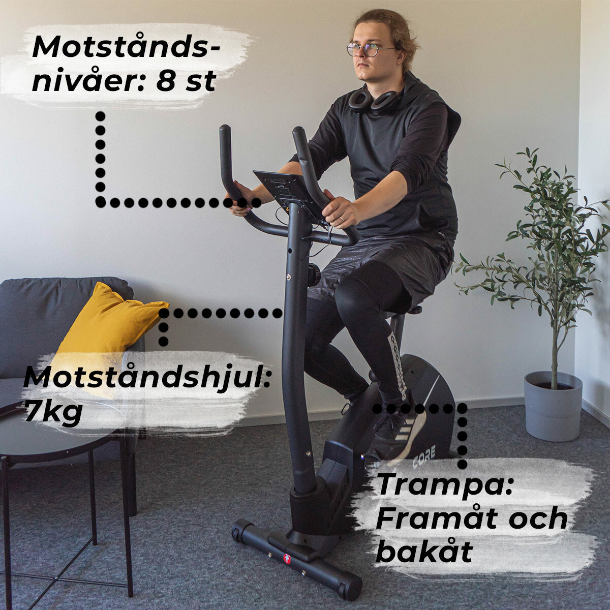 
              Core motionscykel 700