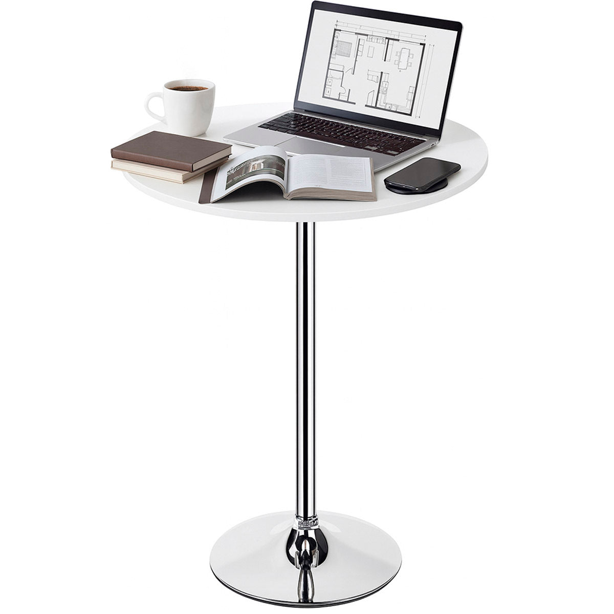 
              Lykke Barbord Comfort Vit 60x105cm