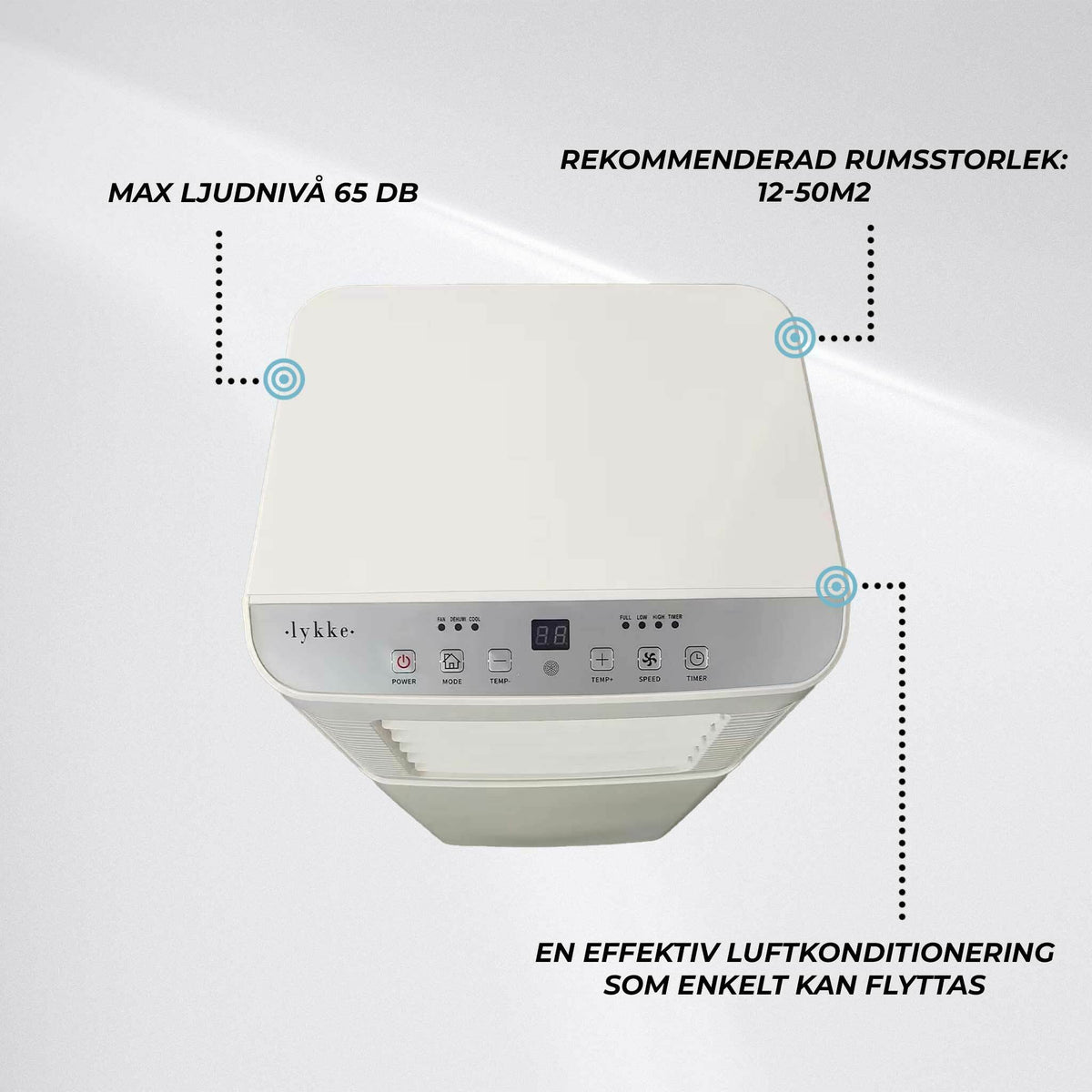 
              Lykke Portabel AC Pro 3000, 9000BTU