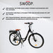 Swoop Elcykel för Stadskvinnor, 28
