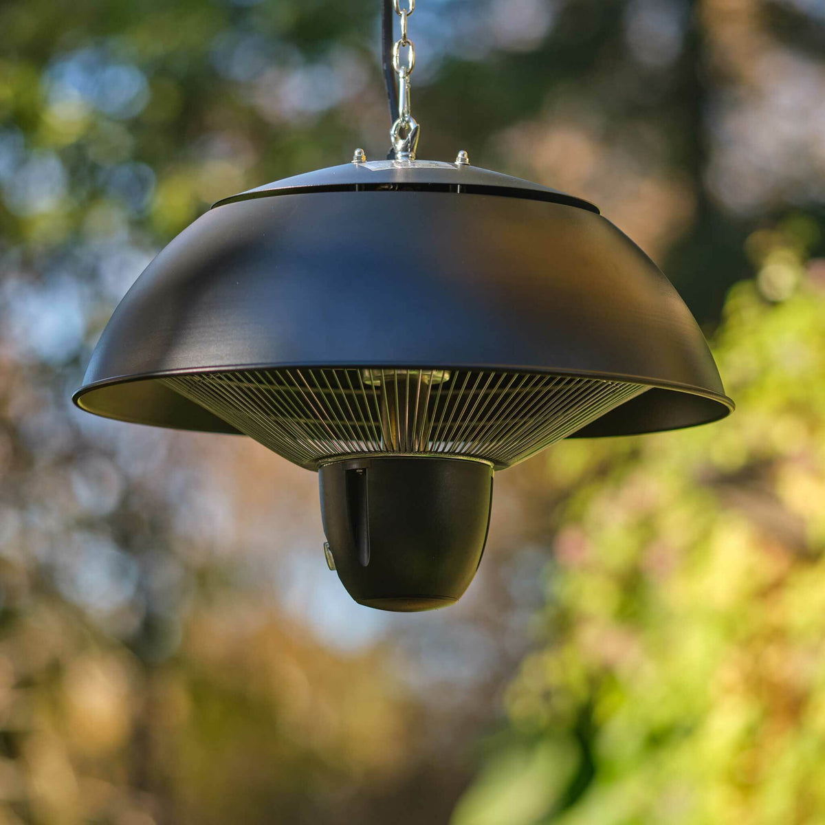 
              Fornorth Terrassvärmare hängande 1500W fjärrkontroll, svart