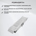 Fornorth Lastramp Hopfällbar 89x26x11cm 200kg