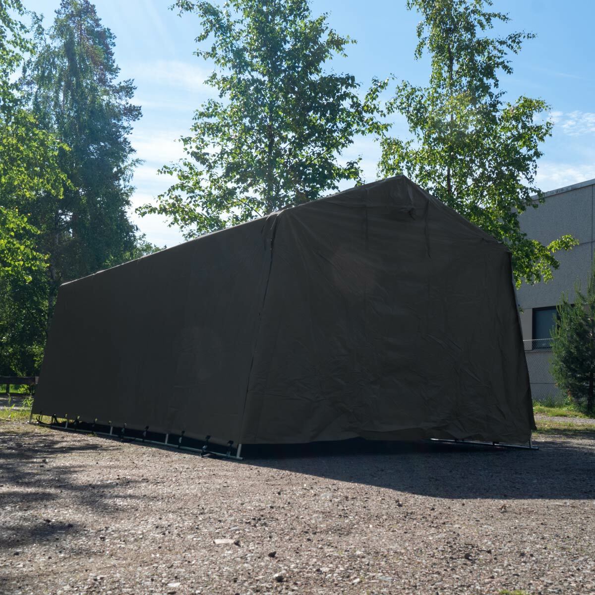 
              Fornorth Garagetält 3,4x7m, mörkgrå
