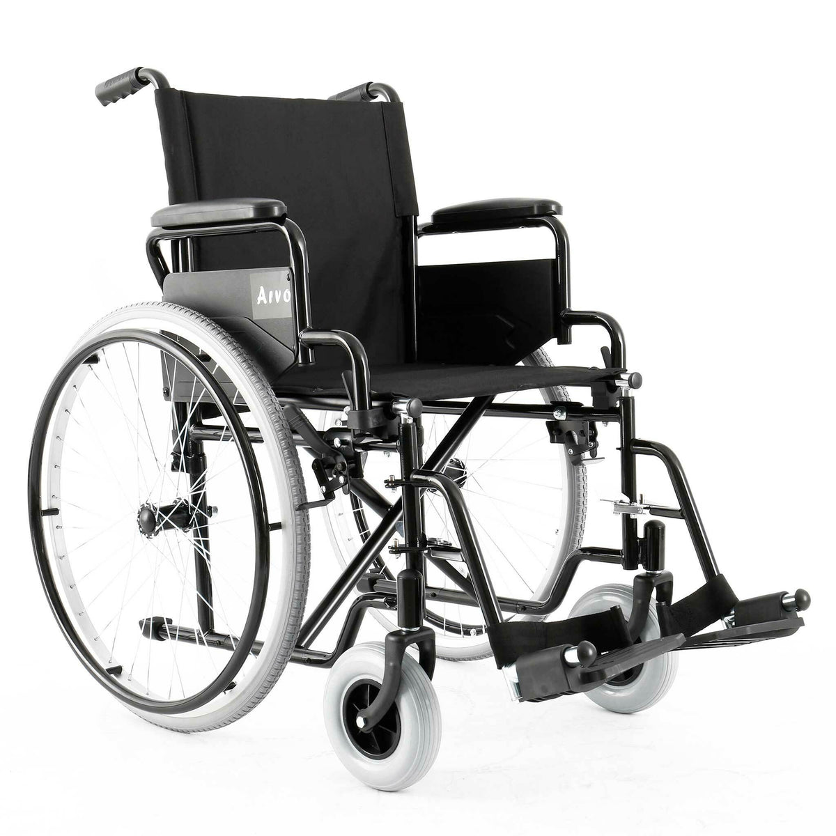 
              Arvo Rullstol Basic, svart