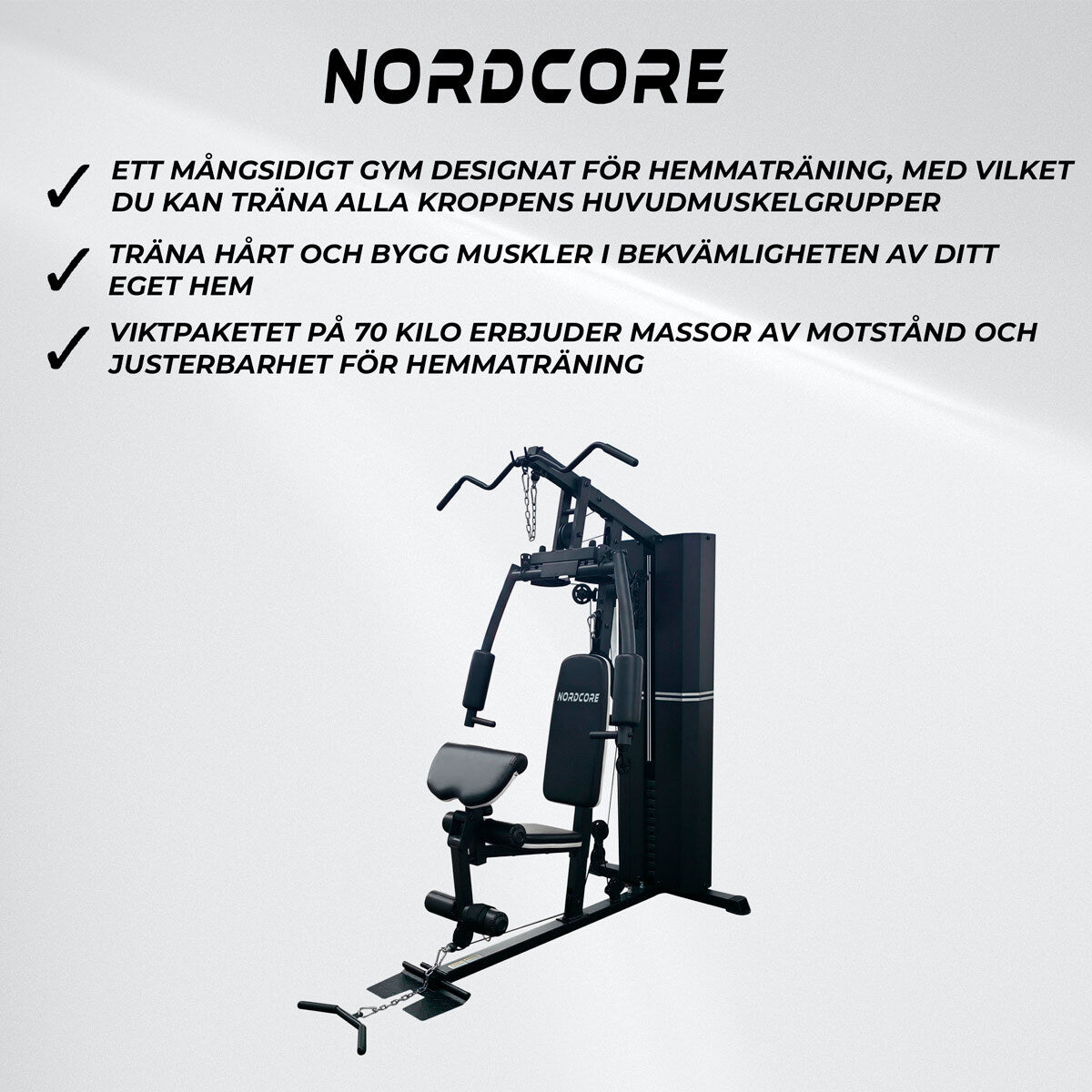 Nordcore Hemma gym Core 70 kg