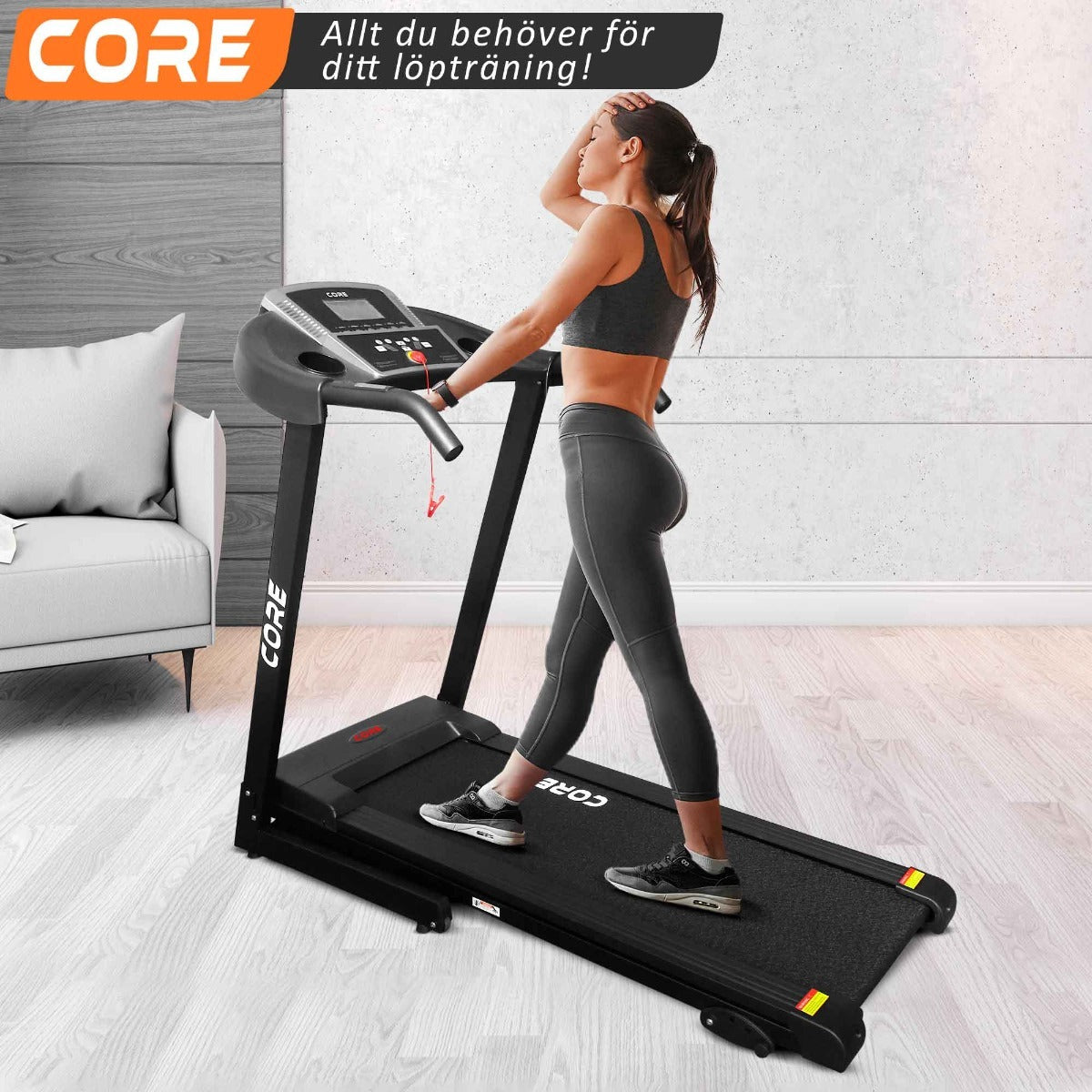 
              Core motoriserad löpband