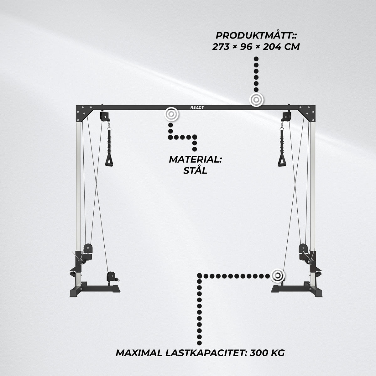 
              React Kryssdrag Maskin