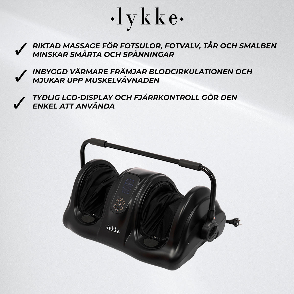 Lykke Fotmassageapparat Pro