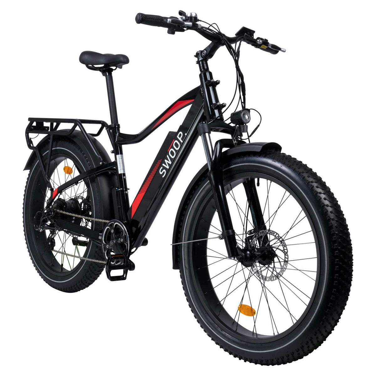 
              Swoop Fatbike Elcykel, 26"