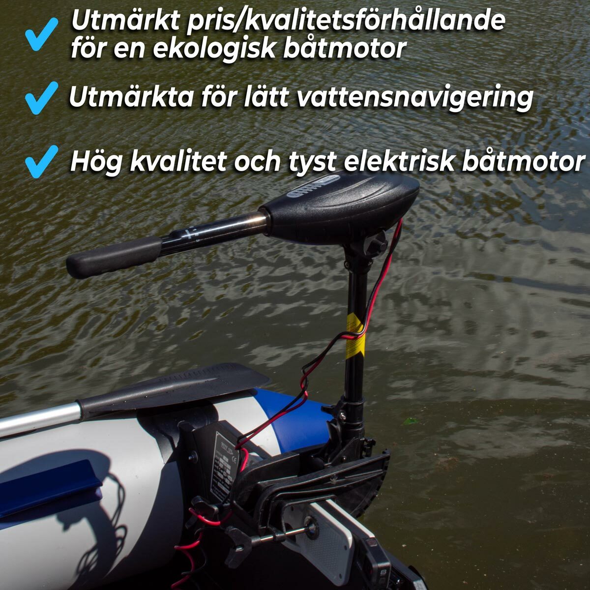 
              Deep Sea Elektrisk båtmotor Cruise 86LBS