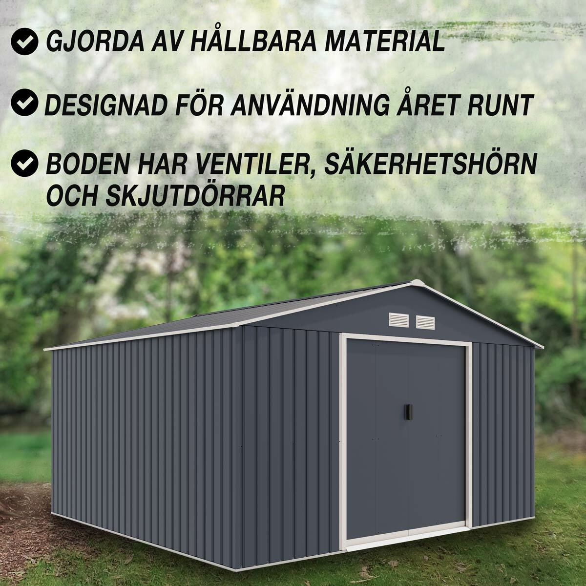 
              Fornorth förråd, 10.85m2
