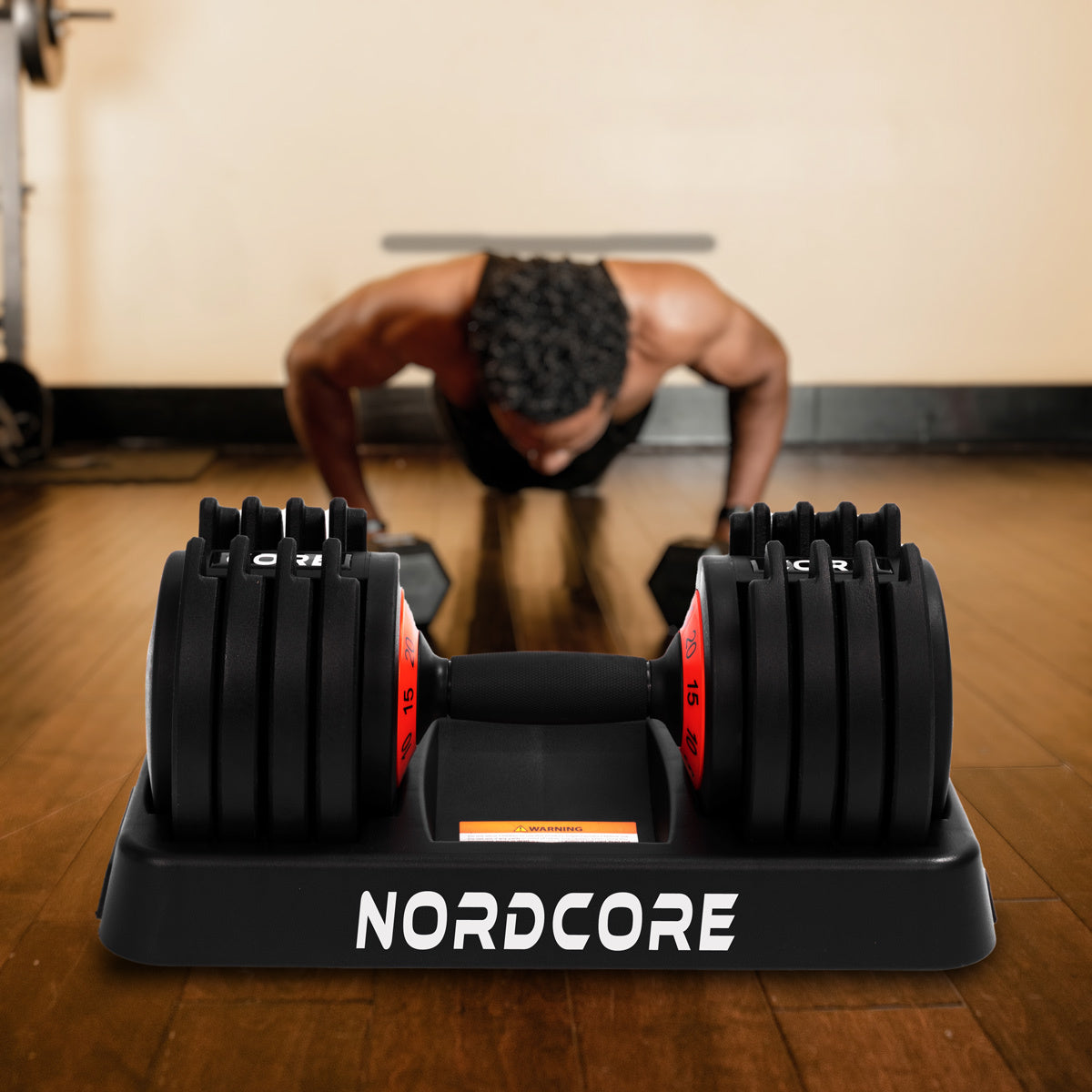Core 2 x Justerbar hantel, 50 kg
