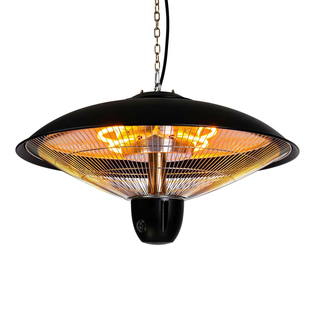 
              Fornorth Terrassvärmare hängande 2000W fjärrkontroll, svart