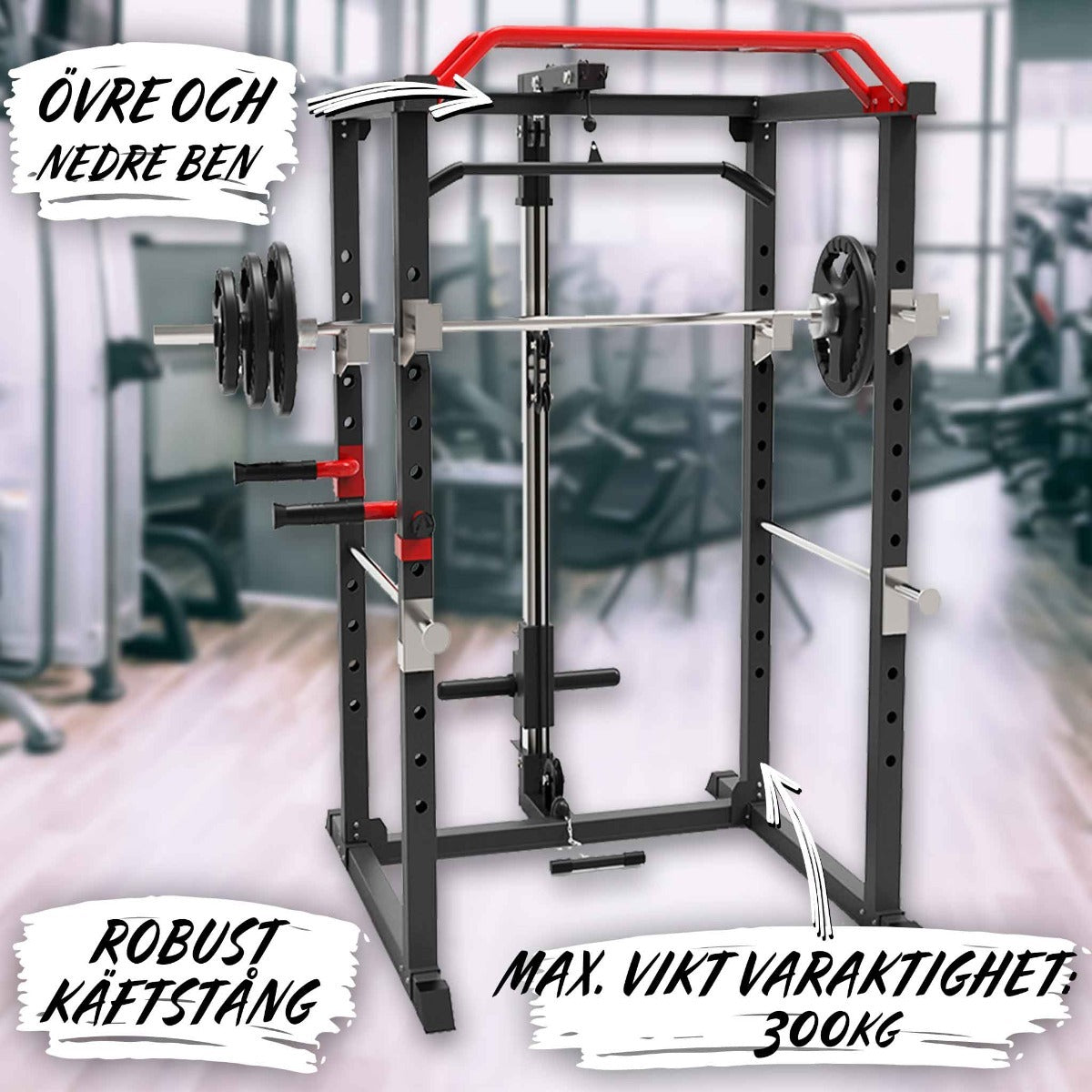 
              Nordcore Power Rack Core 110X140X220 cm