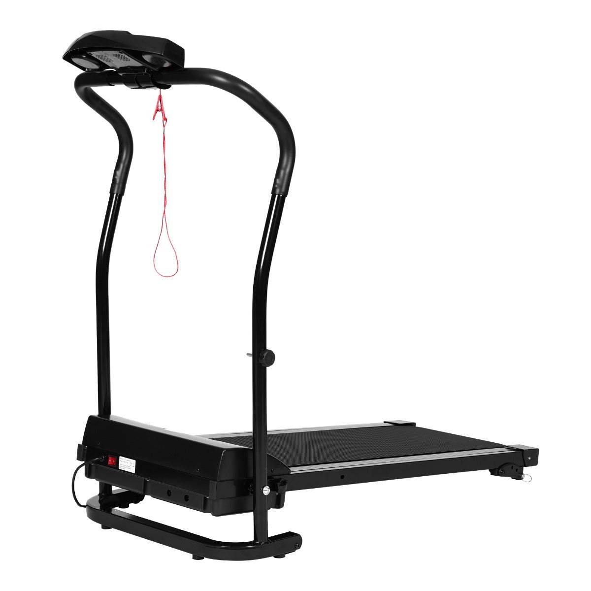 
              React löpband med motor, Svart