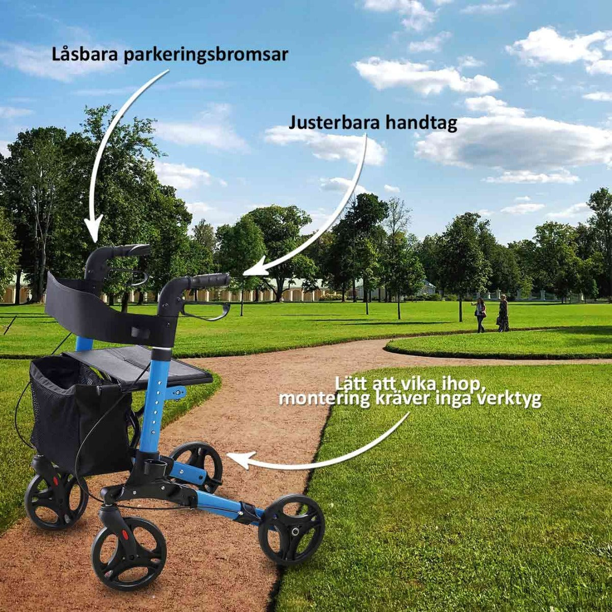 
              Arvo Rullator Deluxe