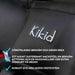 Kikid Bilbarnstol, ISOFIX, 9-36 kg, Black edition