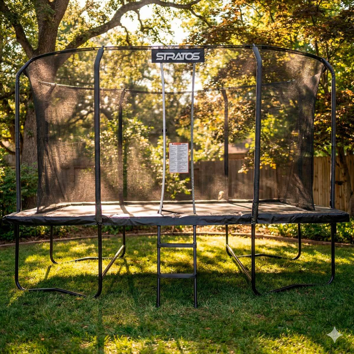 
              Stratos Rectangle Studsmatta 277x477 cm Premium Black Line