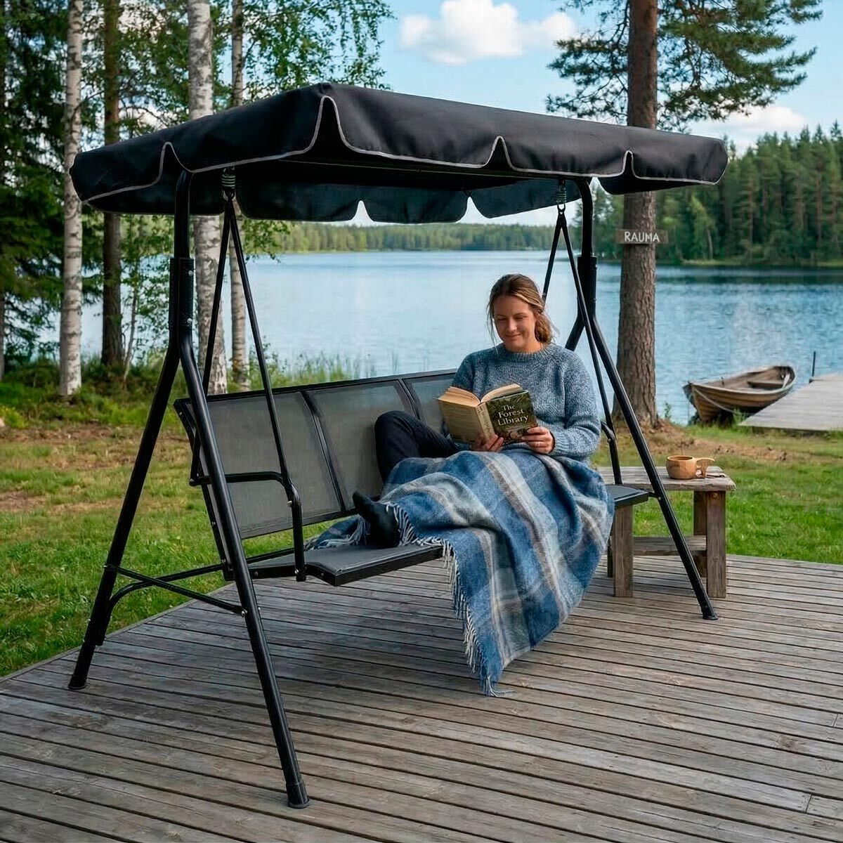 Lykke Hammock Elegance, Svart