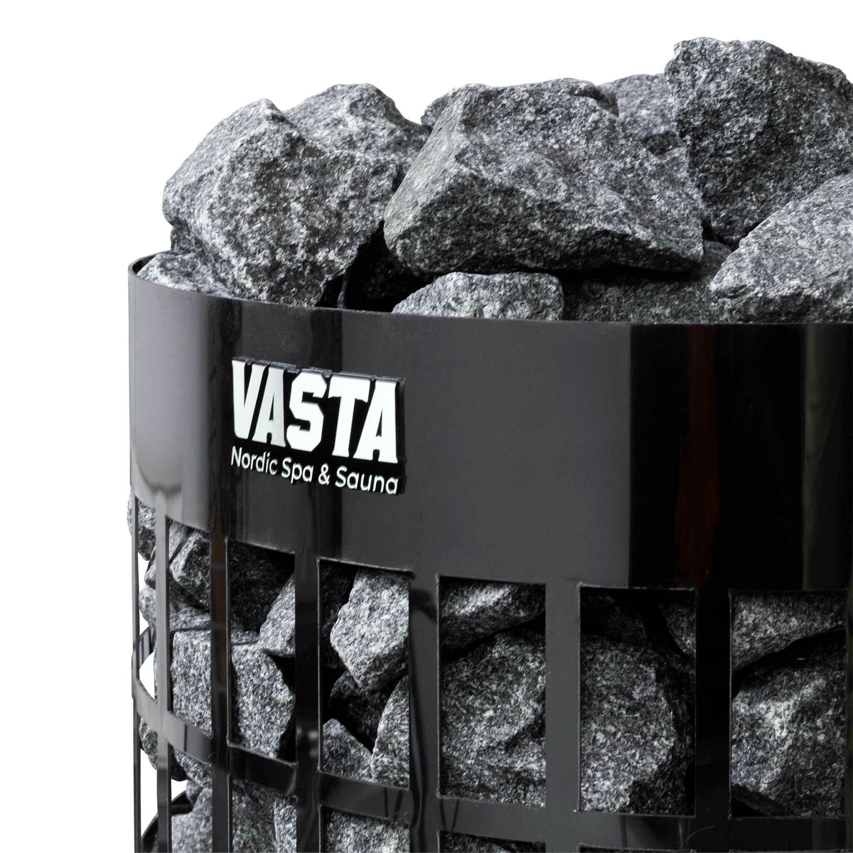 
              Vasta Bastuaggregat Ignite 8kw, black steel, fast, 7-12m3