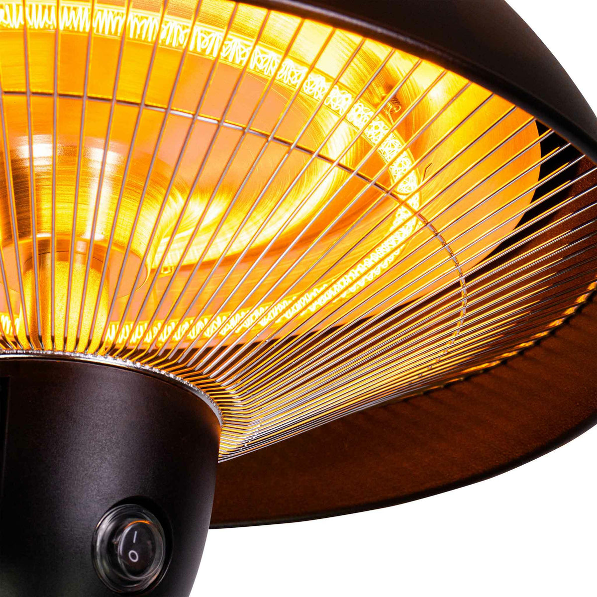 
              Fornorth Terrassvärmare hängande 1500W fjärrkontroll, svart