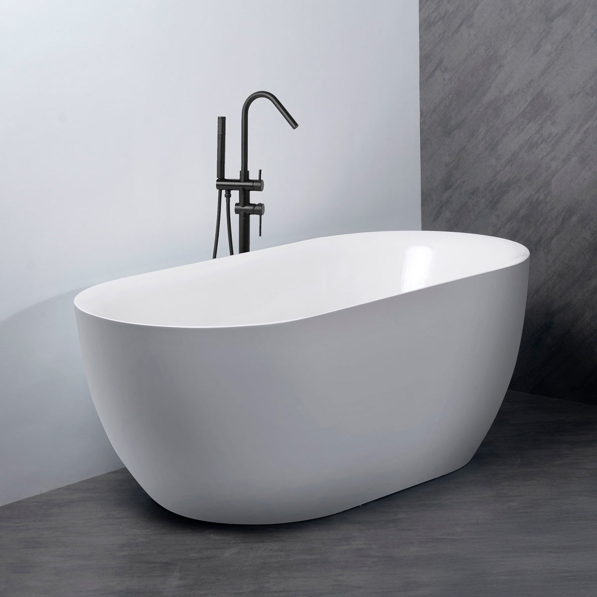 Lykke Badkar Arctic Deluxe 1700x750x580mm, vit