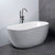 Lykke Badkar Arctic Deluxe 1700x750x580mm, vit