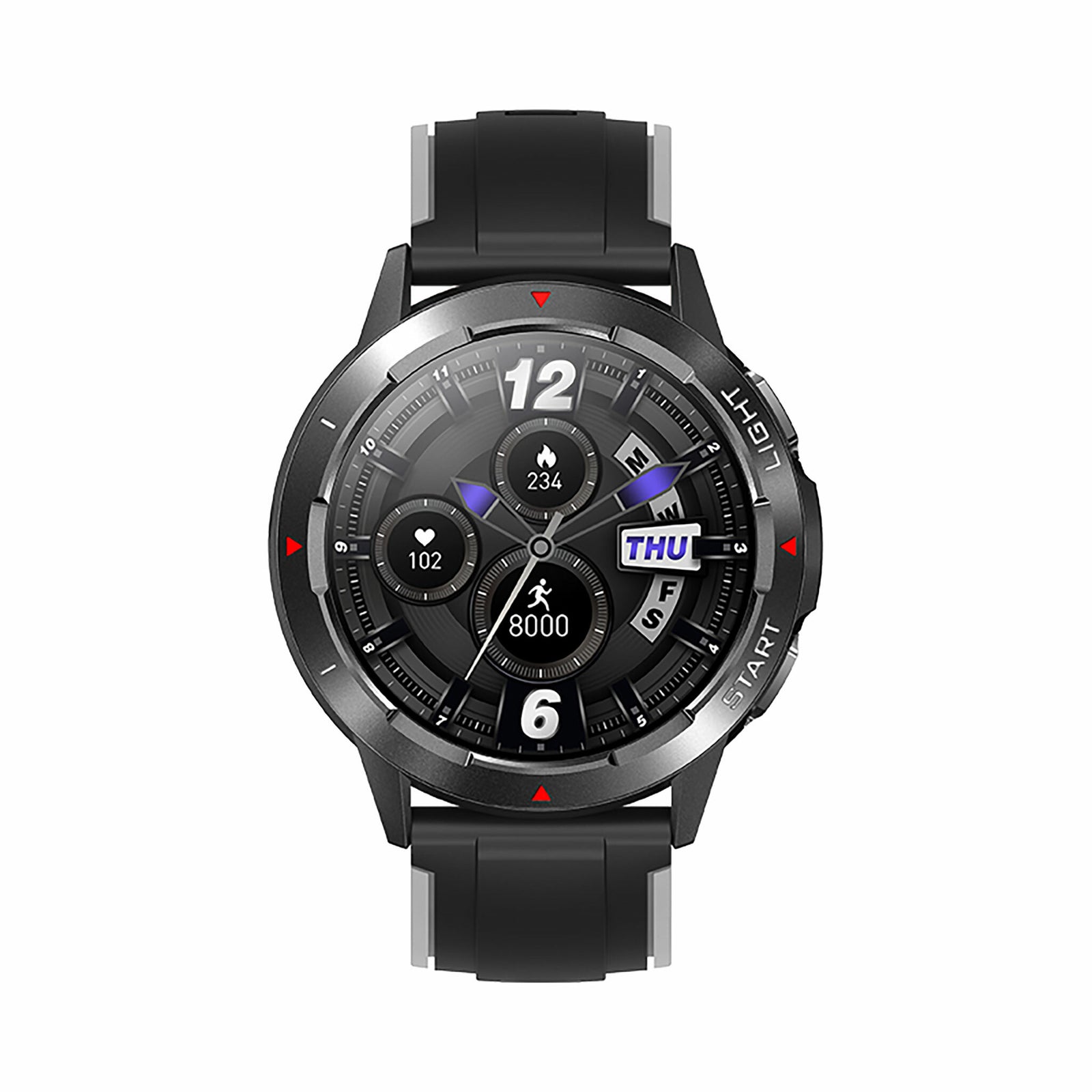 Kuura Smartwatch Sport S5 GPS v2, svart