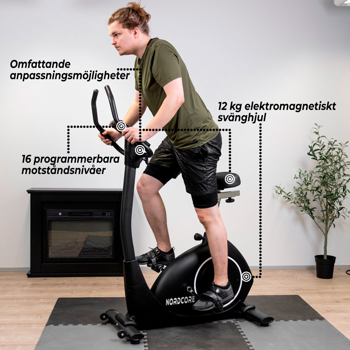 
              Nordcore Motioncykel Core 1200